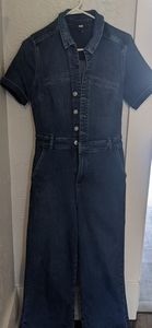 Paige size 4 denim jumpsuit